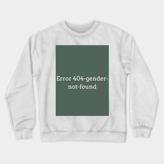 Gender? Crewneck Sweatshirt by ThePureAudacity